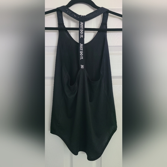 Nike Women's Black Racerback Tank Top - Picture 2 of 3